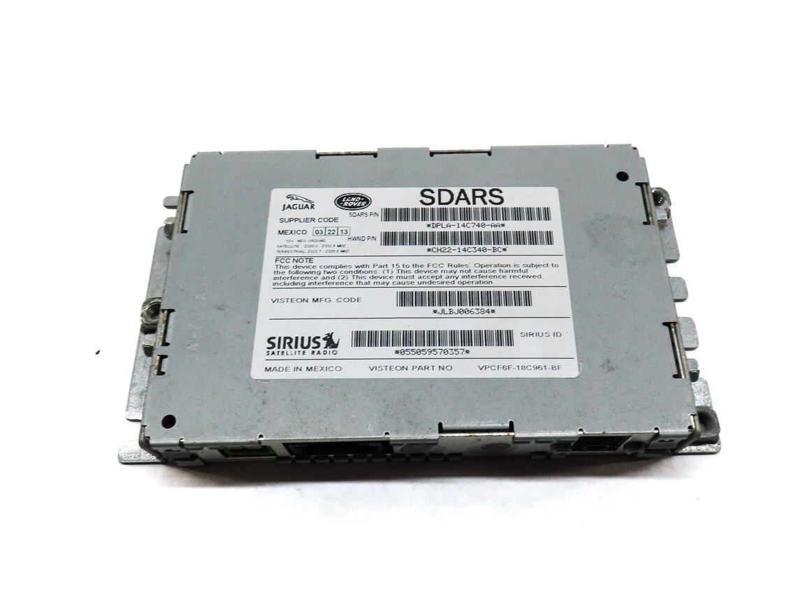 Thumbnail 3: 13-19 DISCOVERY SPORT LR4 RANGE ROVER SPORT EVOQUE - SIRIUS SATELLITE RECEIVER