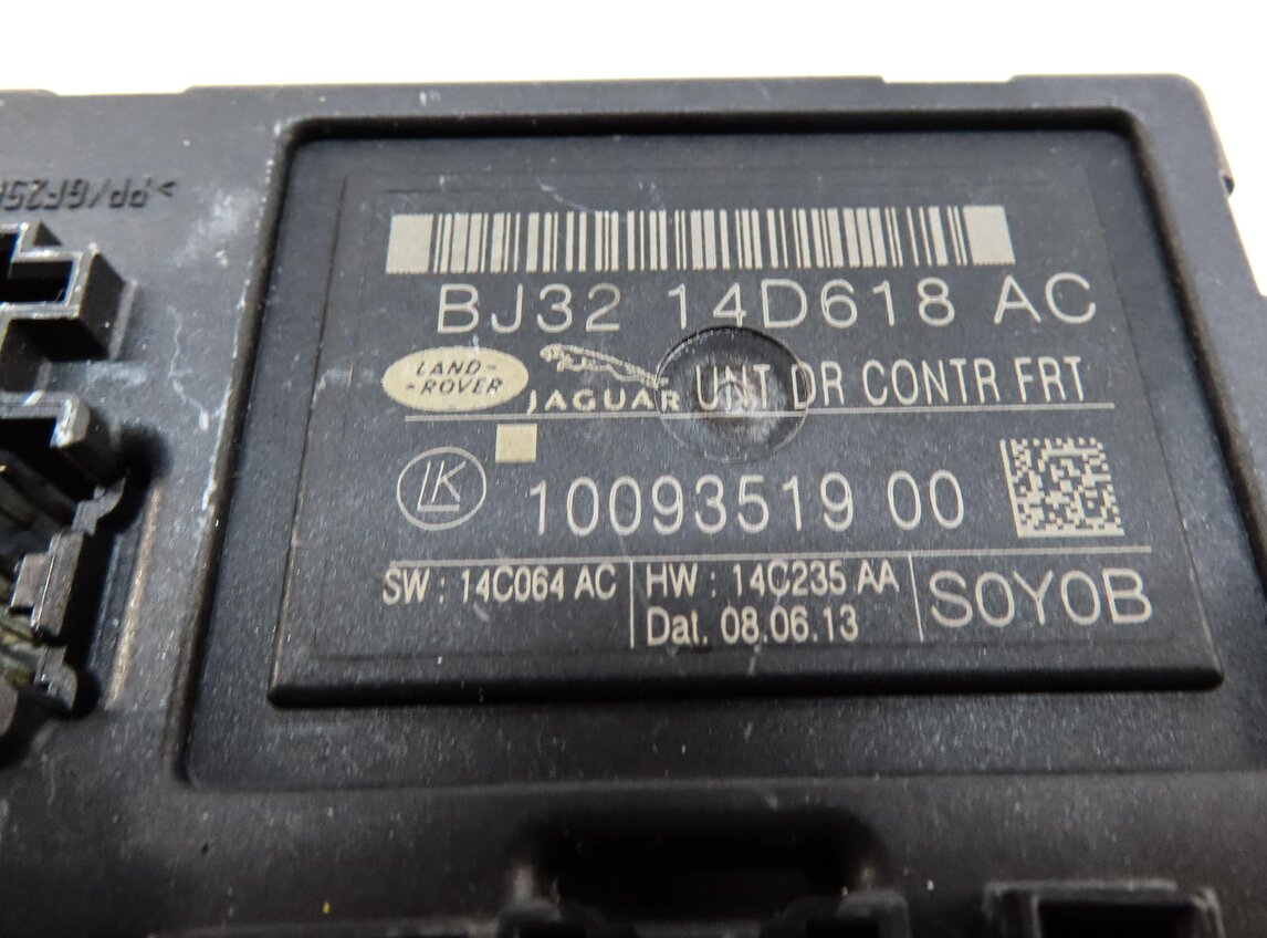 Thumbnail 6: 2013 LAND RANGE ROVER EVOQUE (L538) FRONT LEFT DRIVER DOOR CONTROL MODULE