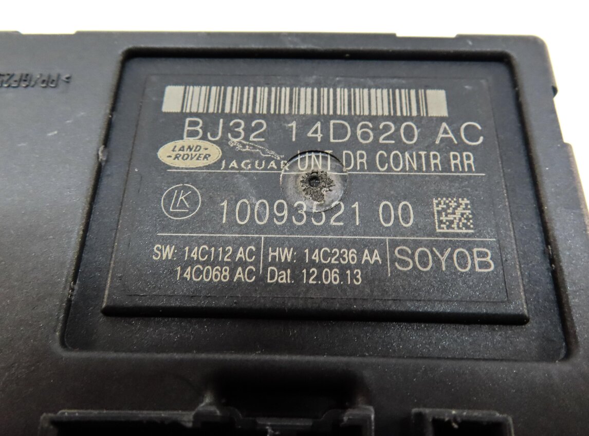 Thumbnail 6: 2013 LAND RANGE ROVER EVOQUE (L538) REAR LEFT DOOR CONTROL MODULE BJ32147D620AC