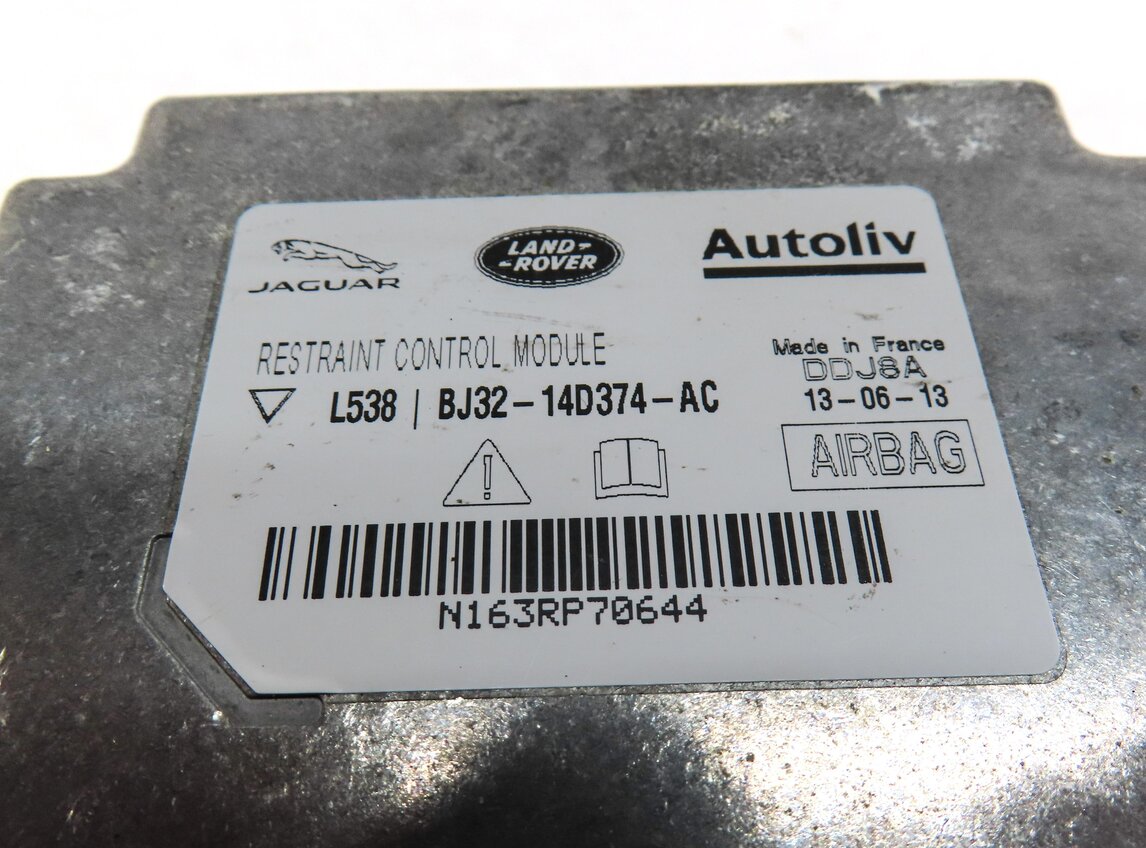Thumbnail 5: 2012-2013 RANGE ROVER EVOQUE (L538) SRS BAG CONTROL MODULE