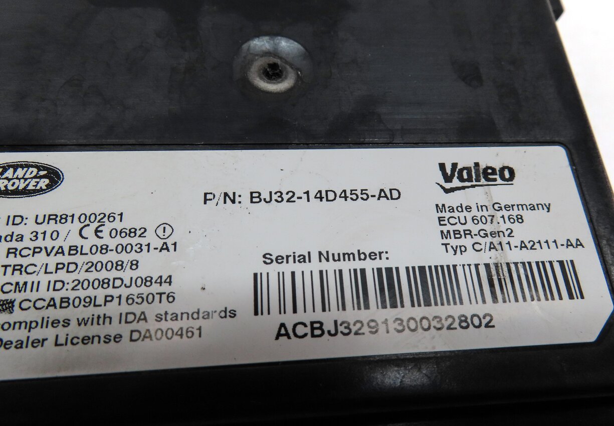 Thumbnail 5: 2013 LAND RANGE ROVER EVOQUE (L538) BLIND SPOT RADAR SENSOR CONTROL MODULE