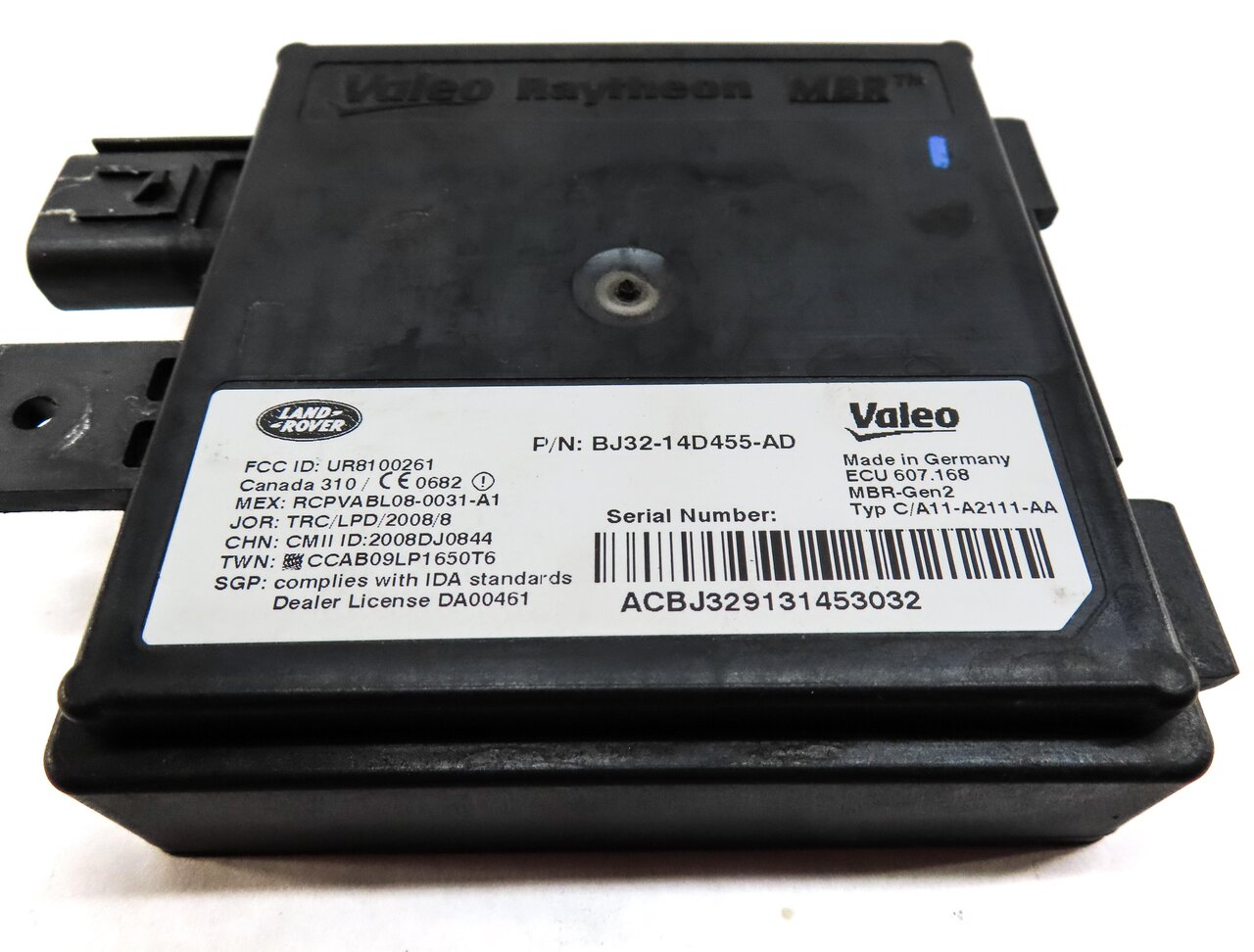 Thumbnail 5: 2013 LAND RANGE ROVER EVOQUE (L538) BLIND SPOT RADAR SENSOR CONTROL MODULE