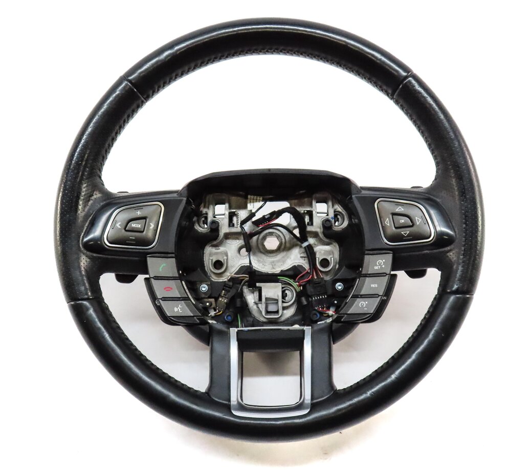 12-19 RANGE ROVER EVOQUE (L538) DRIVER HEATED SPORT STEERING w/ SWITCH BUTTONS