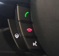 Thumbnail 2: 12-19 RANGE ROVER EVOQUE (L538) DRIVER HEATED SPORT STEERING w/ SWITCH BUTTONS