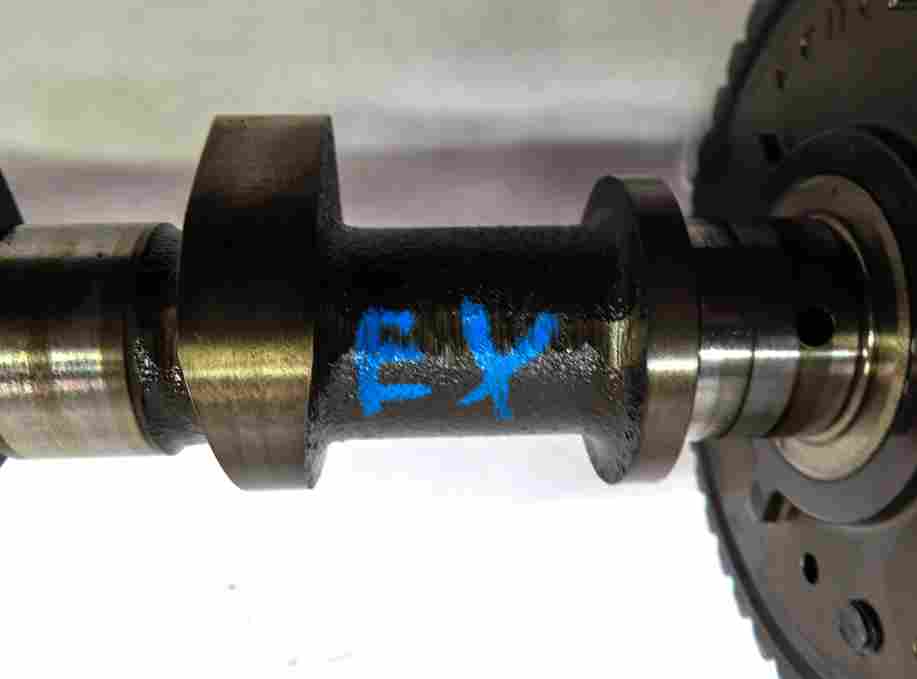 Thumbnail 9: 12-17 LR2 DISCOVERY SPORT EVOQUE L538 L550 2.0L CYLINDER HEAD EXHAUST CAMSHAFT