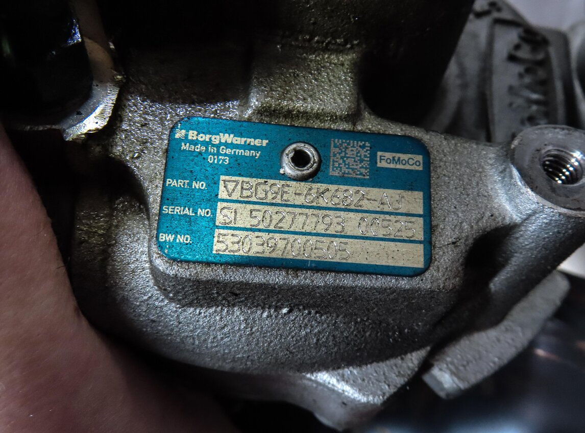Thumbnail 11: 12-15 LAND ROVER LR2 / RANGE ROVER EVOQUE (L538) 2.0L TURBO ENGINE TURBOCHARGER