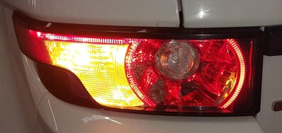 Thumbnail 2: 2012-2015 RANGE ROVER EVOQUE (L538) LEFT DRIVER TAILLIGHT BRAKE LIGHT LAMP