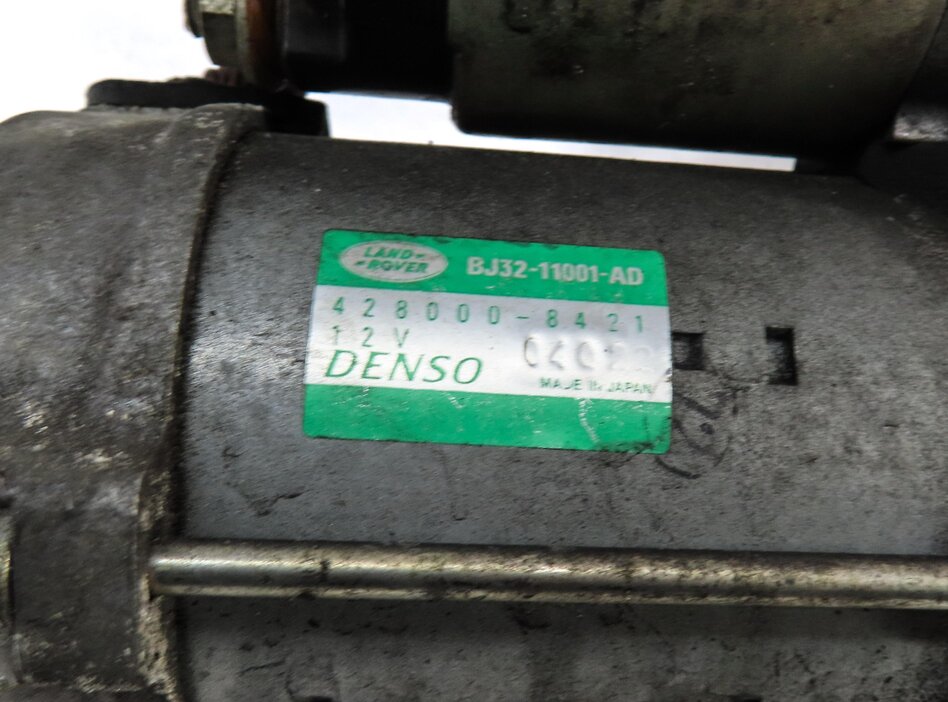 Thumbnail 6: 2012-2015 LAND ROVER LR2 RANGE ROVER EVOQUE (L538) 2.0L ENGINE STARTER MOTOR