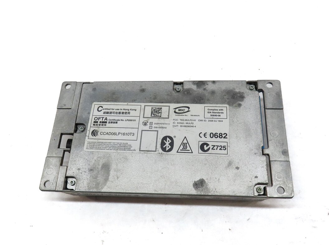 Thumbnail 3: 2009 BMW X6 (E71) CELL PHONE CONNECTION BLUETOOTH COMMUNICATION CONTROL MODULE