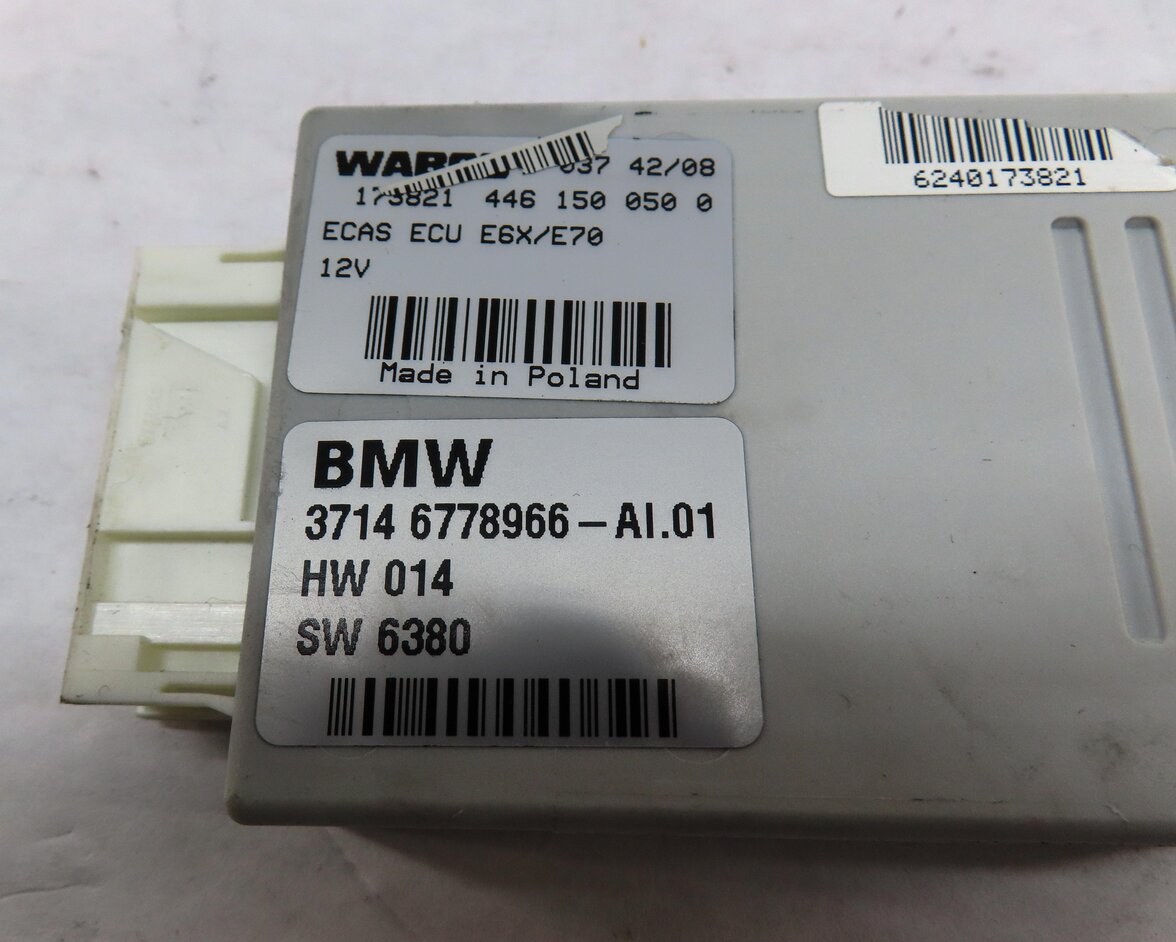Thumbnail 4: 2007-2014 BMW X5 X5M X6 X6M (E70 E71 E72) AIR SUSPENSION CONTROL MODULE