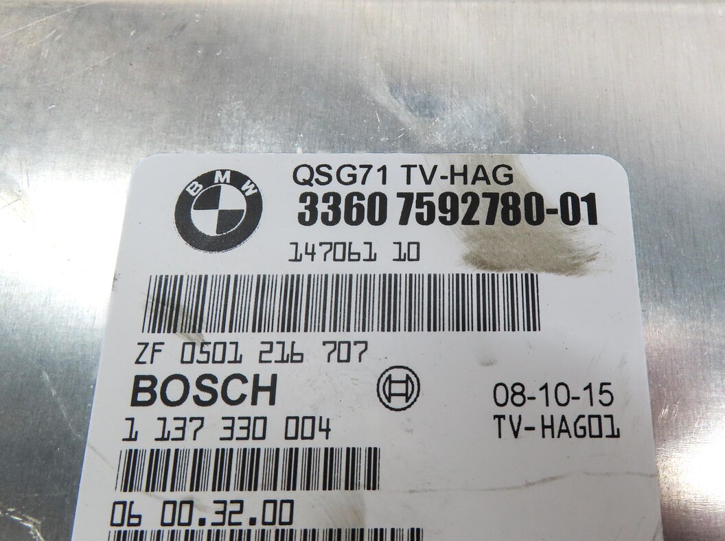 Thumbnail 4: 2010-2014 BMW X5M X6 X6M ///M (E70 E71) REAR LOCKING DIFFERENTIAL CONTROL MODULE