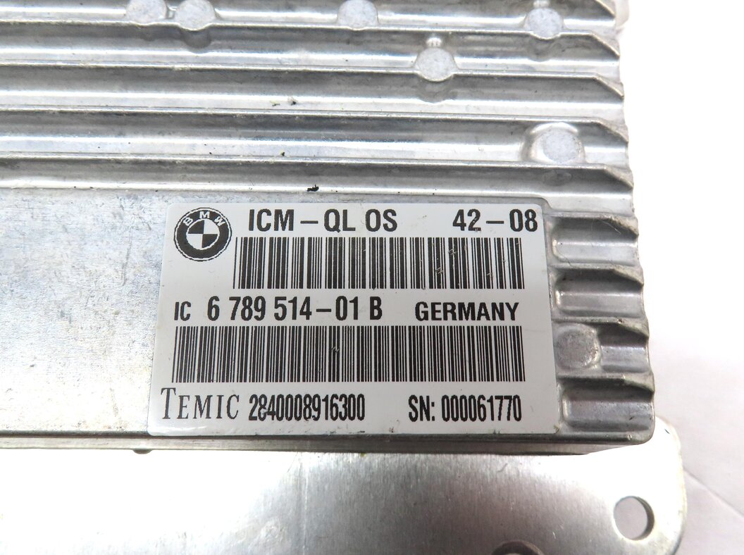 Thumbnail 4: 2008-2014 BMW X6 X6M ///M (E71) ICM INTEGRATED CHASSIS MANAGEMENT CONTROL MODULE