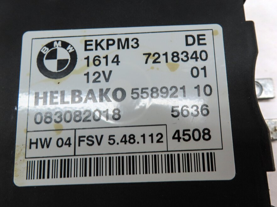 Thumbnail 4: 2008-2014 BMW X5 X5M X6 X6M (E70 E71 E72) 4.4L ENGINE - FUEL PUMP CONTROL MODULE