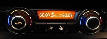 Thumbnail 2: 2009 BMW X6 (E71) REAR CENTER CONSOLE HVAC A/C HEATER CLIMATE CONTROL PANEL