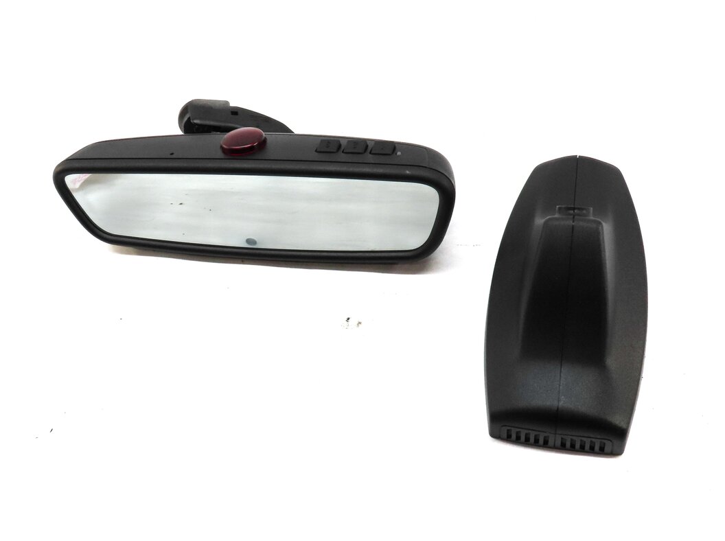 Thumbnail 3: 2009 BMW X6 (E71) REARVIEW REAR VIEW MIRROR w/ AUTODIM COMPASS HOMELINK