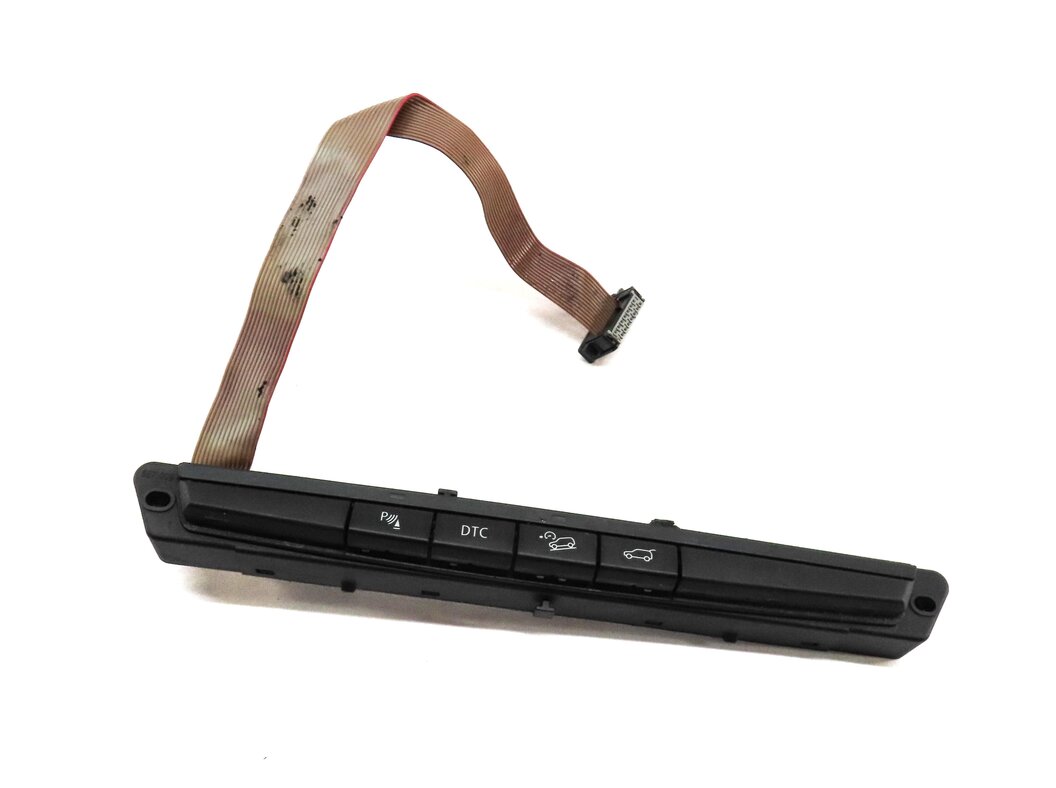 2009 BMW X6 (E71) FRONT DASH PDC DTC HILL DESCENT TRUNK OPEN SWITCH BUTTON PANEL