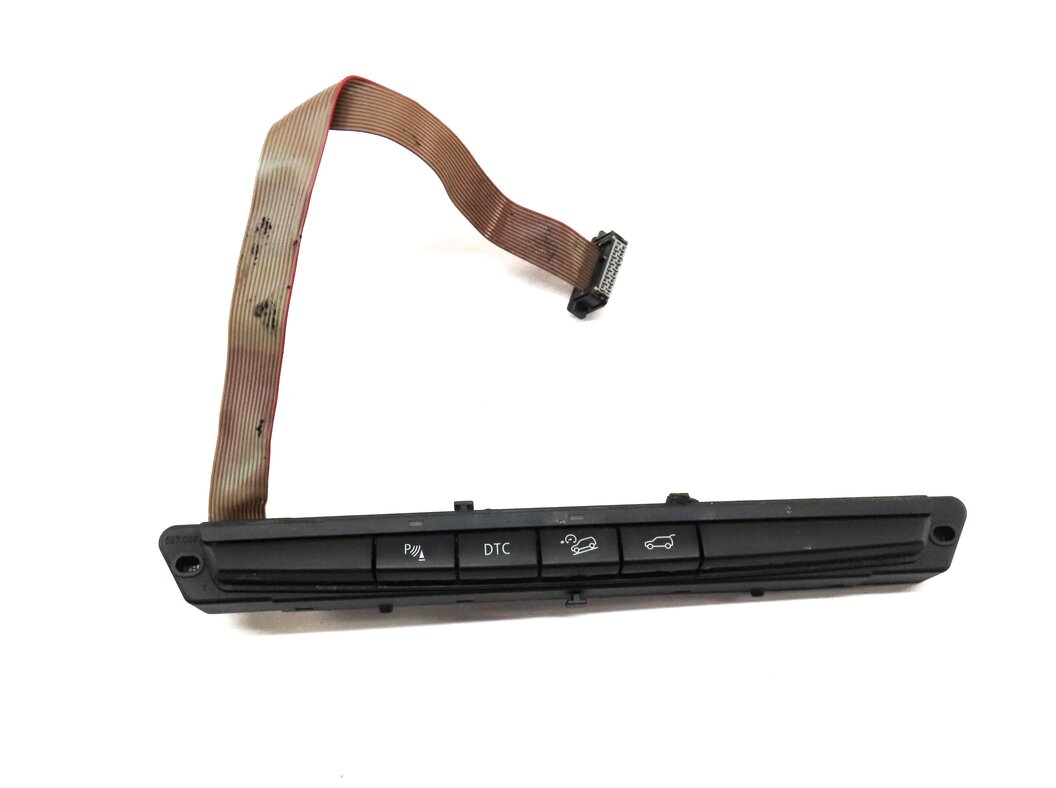 Thumbnail 2: 2009 BMW X6 (E71) FRONT DASH PDC DTC HILL DESCENT TRUNK OPEN SWITCH BUTTON PANEL