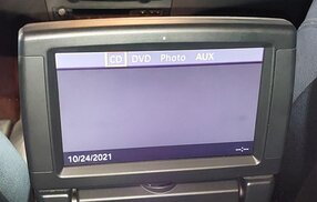 07-14 BMW X5 X5M X6 X6M (E70 E71) REAR ENTERTAINMENT DVD VIDEO DISPLAY SCREEN