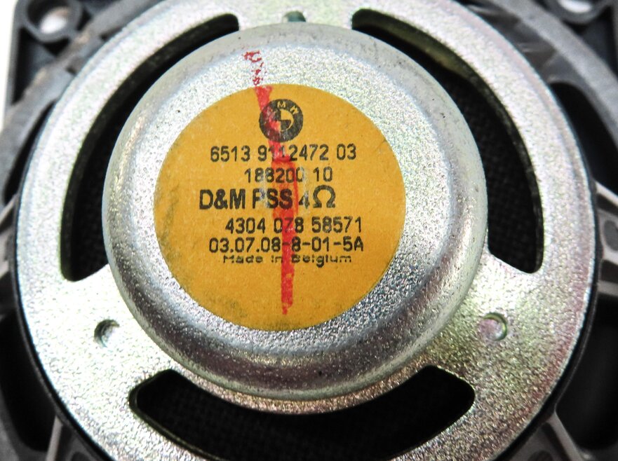 Thumbnail 17: 2009 BMW X6 (E71) FRONT REAR LEFT RIGHT WOOFER MIDRANGE TWEETER SPEAKER SET 14