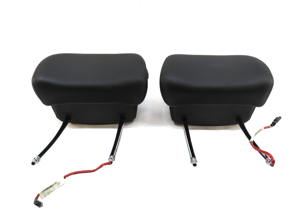 Thumbnail 2: 2008-2011 BMW X5 X6 (E70 E71) FRONT LEFT & RIGHT HEADREST (BLACK NEVADA LEATHER)