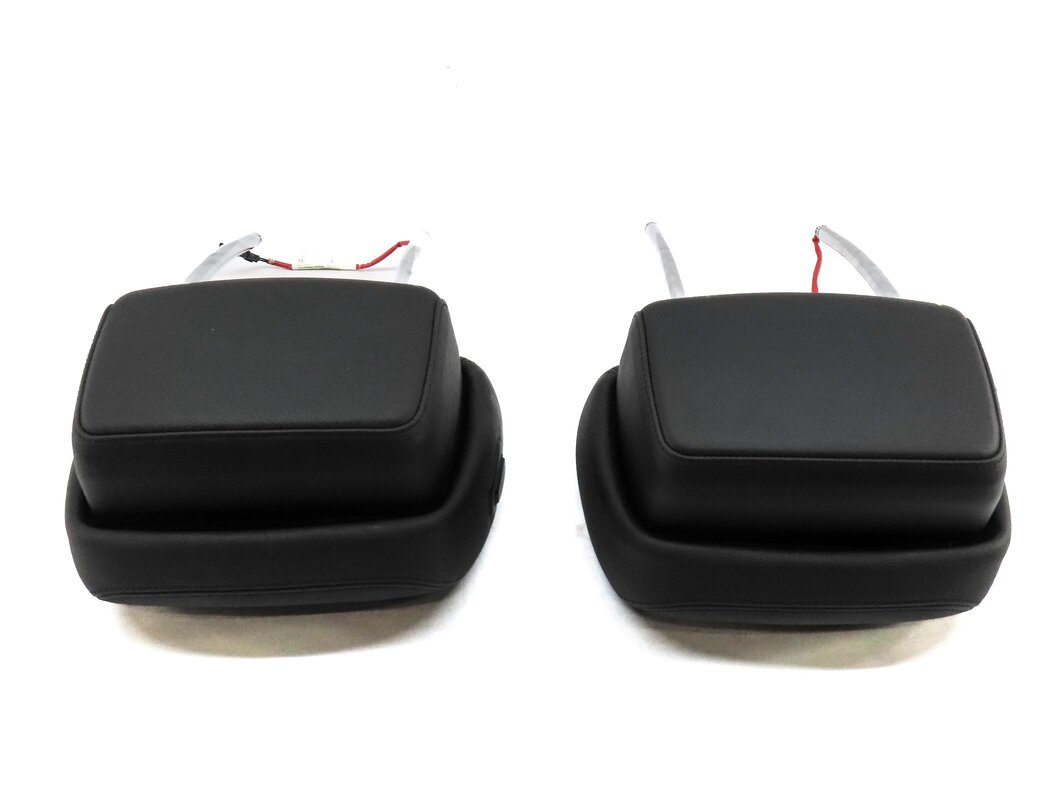 Thumbnail 4: 2008-2011 BMW X5 X6 (E70 E71) FRONT LEFT & RIGHT HEADREST (BLACK NEVADA LEATHER)