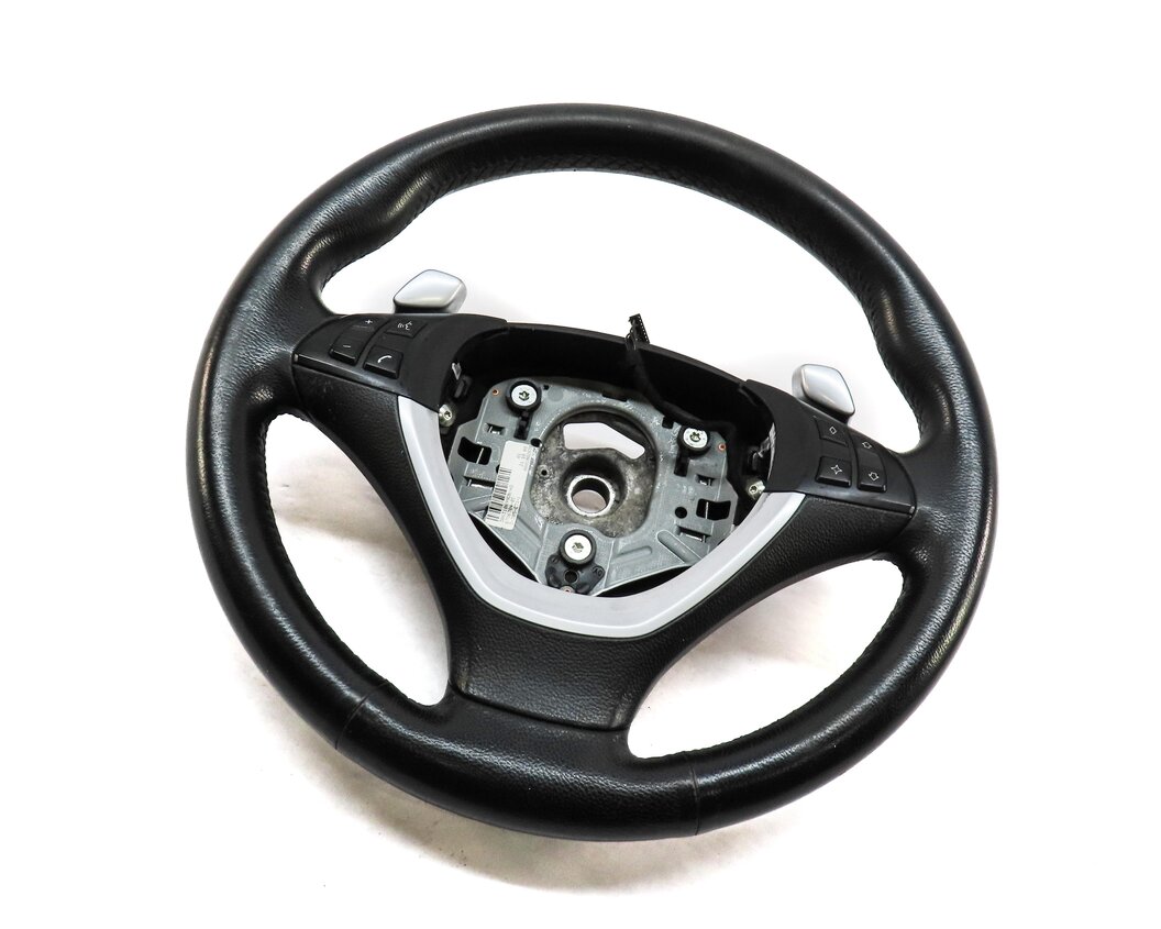 Thumbnail 1: 2008-2014 BMW X6 (E71) LEFT DRIVER SPORT STEERING WHEEL w/ PADDLES & SWITCHES