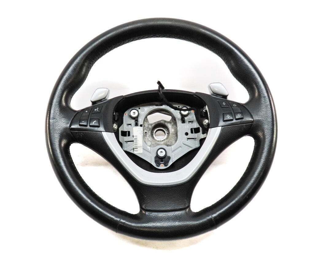 Thumbnail 4: 2008-2014 BMW X6 (E71) LEFT DRIVER SPORT STEERING WHEEL w/ PADDLES & SWITCHES