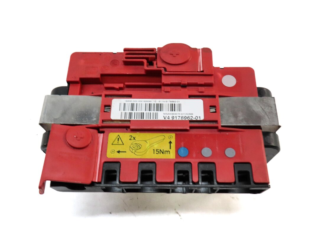 Thumbnail 2: 2009 BMW X6 (E71) POSITIVE BATTERY TERMINAL JUNCTION PLATE 61149178962