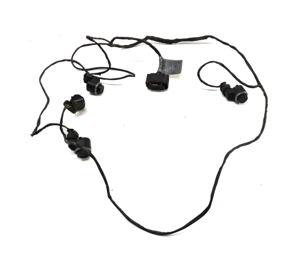 Thumbnail 2: 2009 BMW X6 (E71) REAR PARK DISTANCE PDC SENSOR SET 4 (BLACK 2) w/ WIRE HARNESS