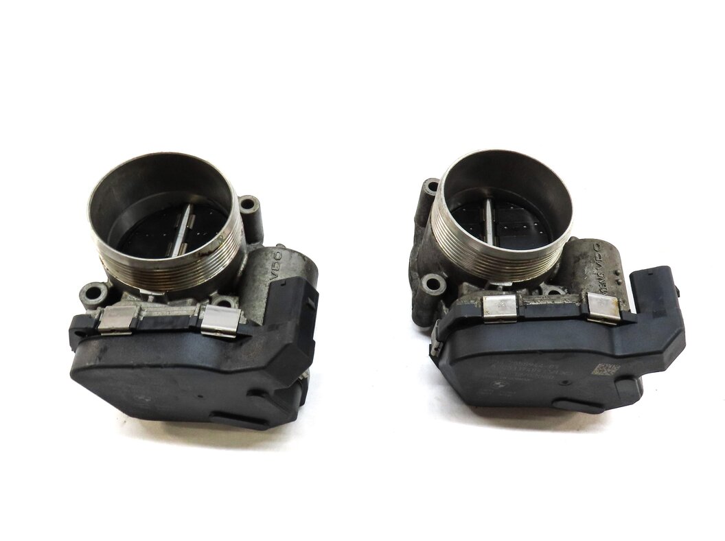 Thumbnail 2: 08-18 BMW 5 7 X5 X6 X5M X6M (F01 F10 F12 F15 F16) 4.4L N63 S63 THROTTLE BODY SET