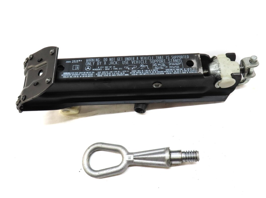 Thumbnail 2: 08-19 BMW X6 (18-19 X3) E71 EMERGENCY ROADSIDE SPARE TIRE WHEEL SCISSOR JACK