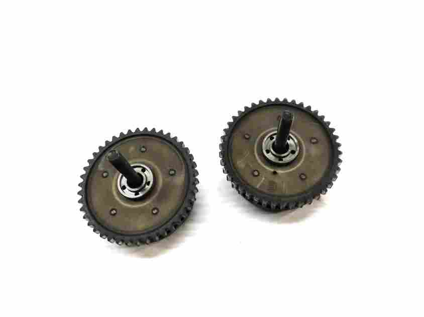 08-14 BMW 5 7 X5 X6 F01 E70 F10 E71 4.4L TURBO LEFT CAMSHAFT TIMING GEAR SET 2