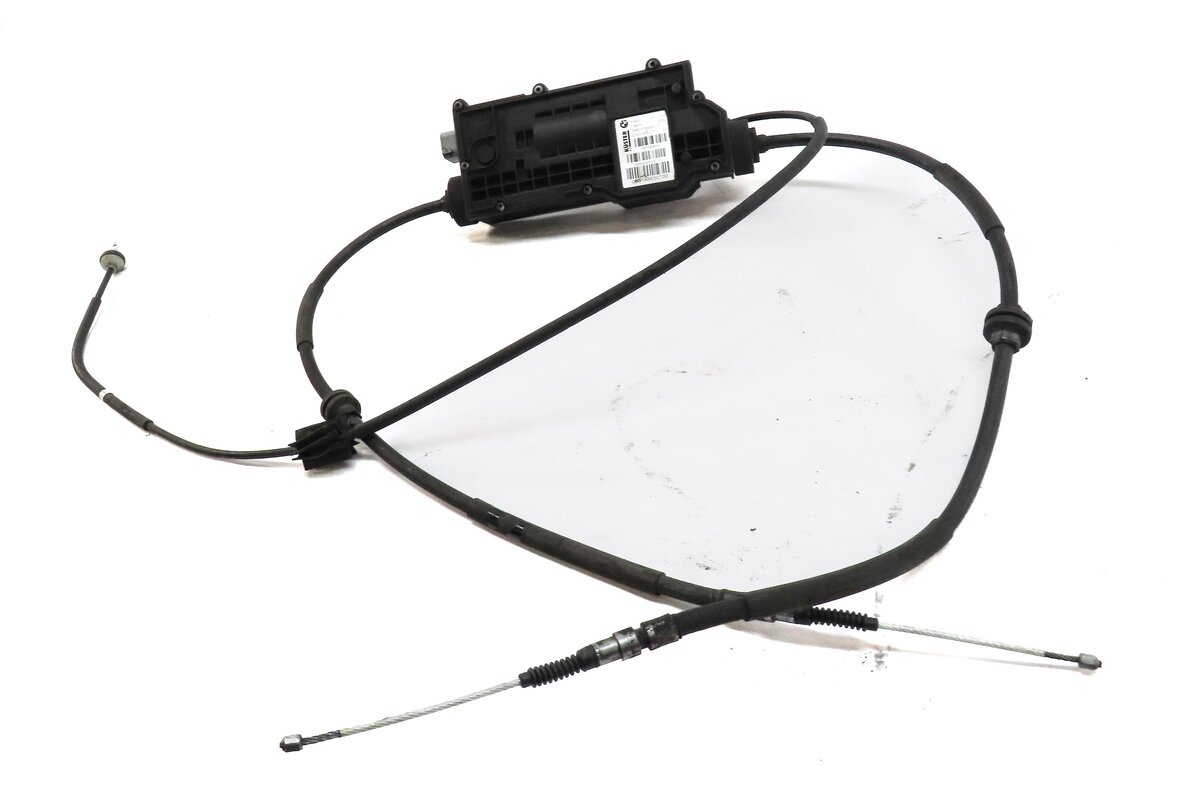 Thumbnail 3: 2009 BMW X6 (E71) EMERGENCY HILL PARKING E-BRAKE ACTUATOR w/ CABLES 34436788968