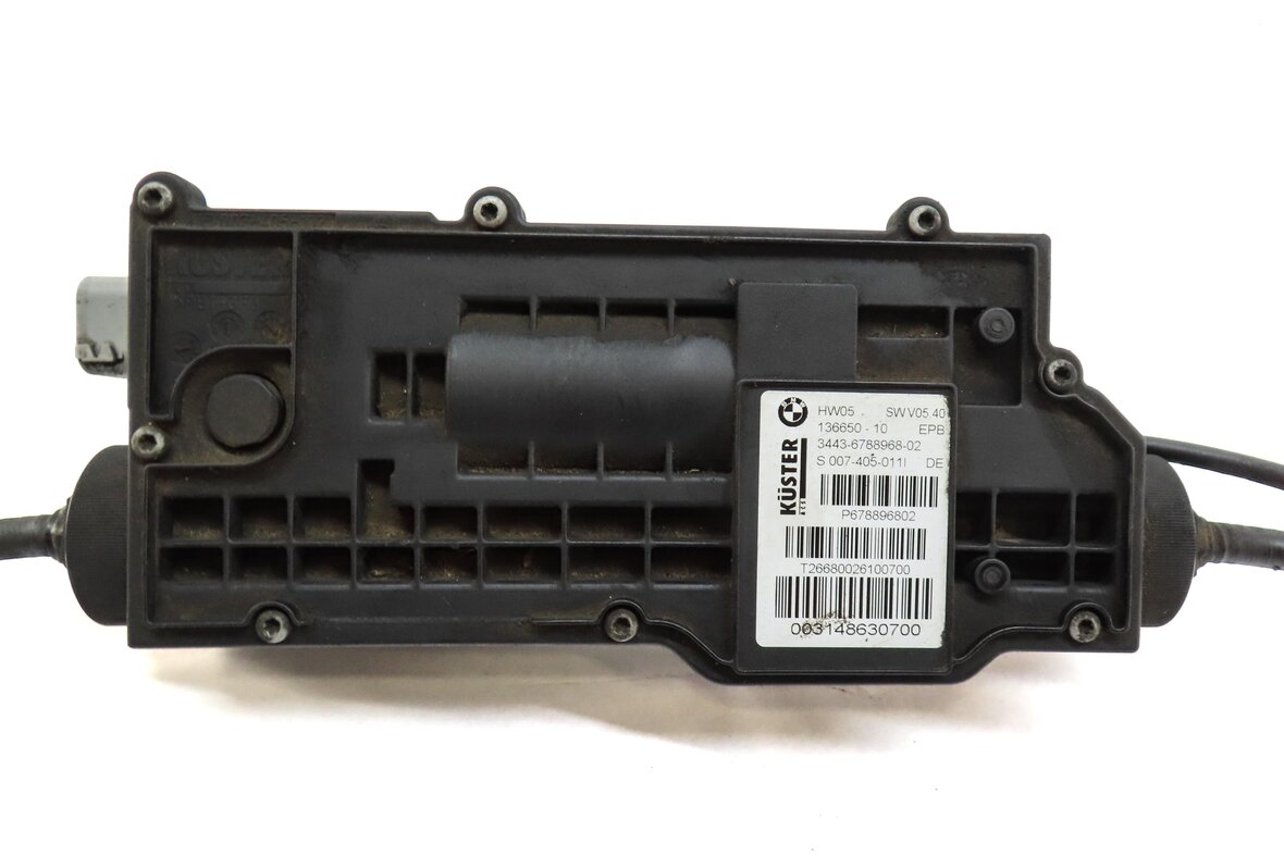 Thumbnail 4: 2009 BMW X6 (E71) EMERGENCY HILL PARKING E-BRAKE ACTUATOR w/ CABLES 34436788968