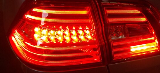 Thumbnail 2: 12-15 MERCEDES ML CLASS (W166) LEFT DRIVER REAR LED TAILLIGHT BRAKE LIGHT LAMP