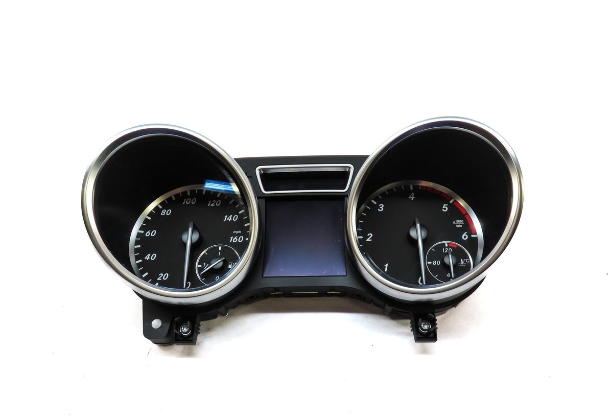 Thumbnail 3: 2012 MERCEDES ML350 (W166) 3.0L DIESEL AWD SPEEDOMETER INSTRUMENT CLUSTER (153k)