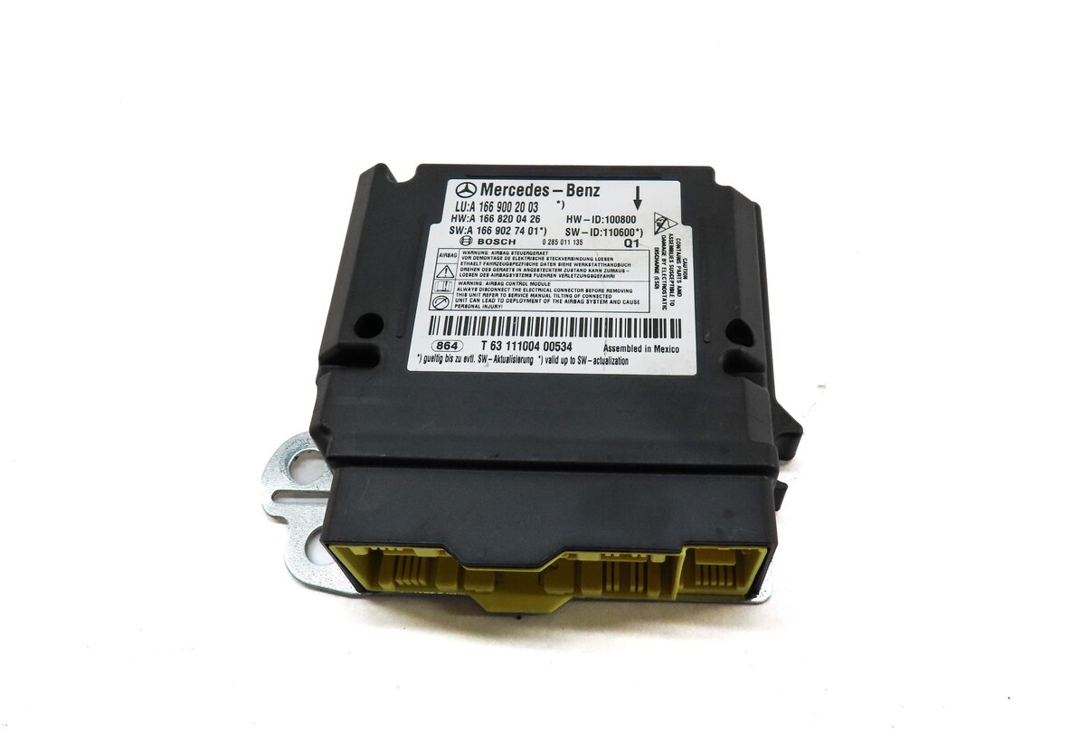 Thumbnail 2: 12-15 MERCEDES G63 GL ML CLASS (W166 X166 X463) SRS SAFETY BAG CONTROL MODULE