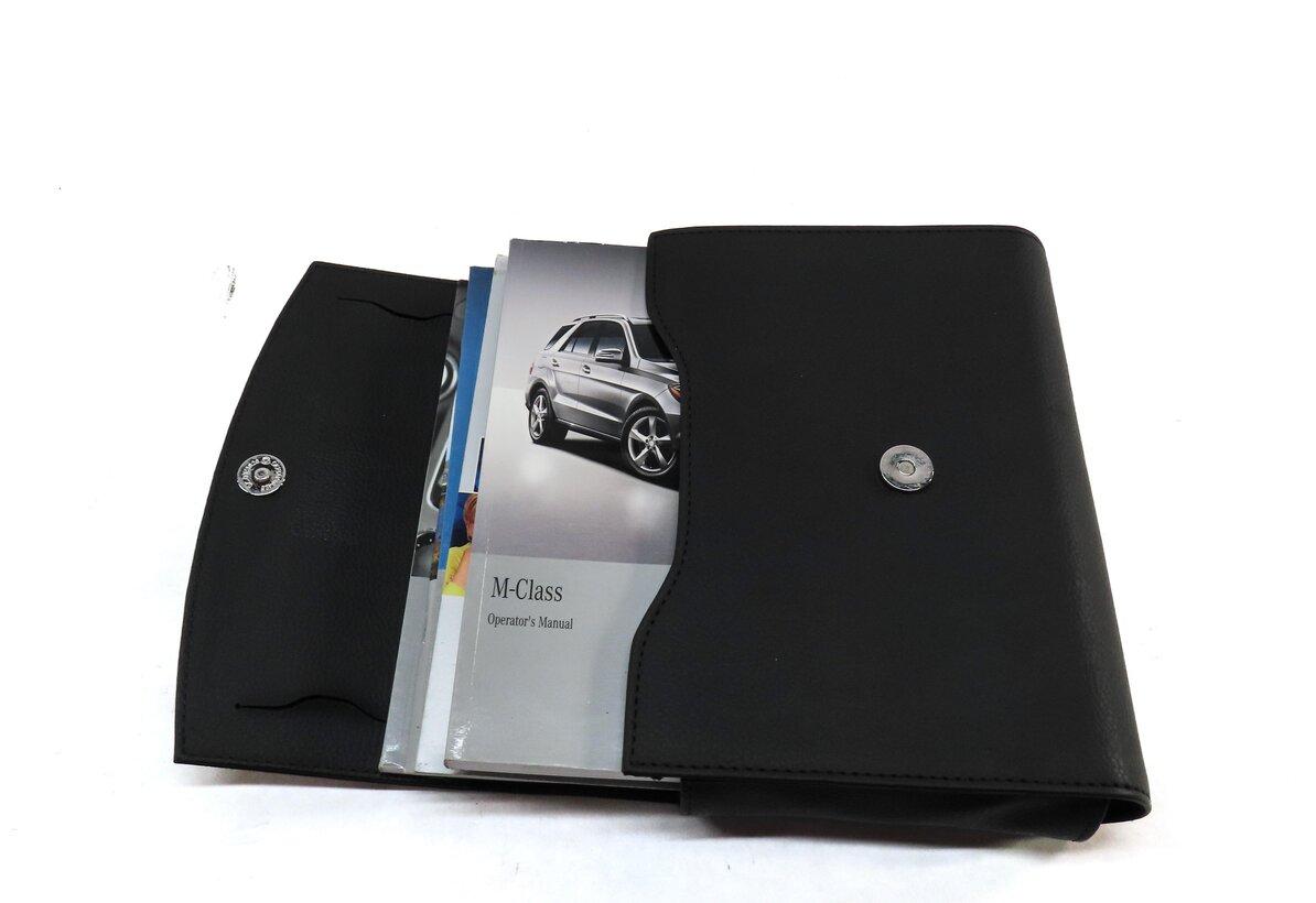 Thumbnail 10: 2012 MERCEDES ML350 (W166) OWNERS MANUAL BOOKLET SET 7 w/ CARRYING CASE (BLACK)