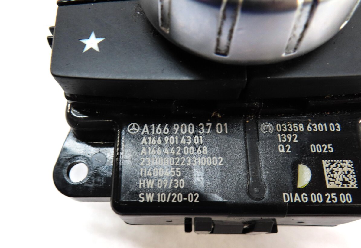 Thumbnail 5: 2012-2013 MERCEDES G550 GL350 GL450 GL550 ML350 ML550 (W166 X166) RADIO GPS KNOB