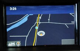 Thumbnail 1: 12-16 MERCEDES C GL ML SLK (W204 W166 W172 X166) GPS NAVIGATION DISPLAY SCREEN