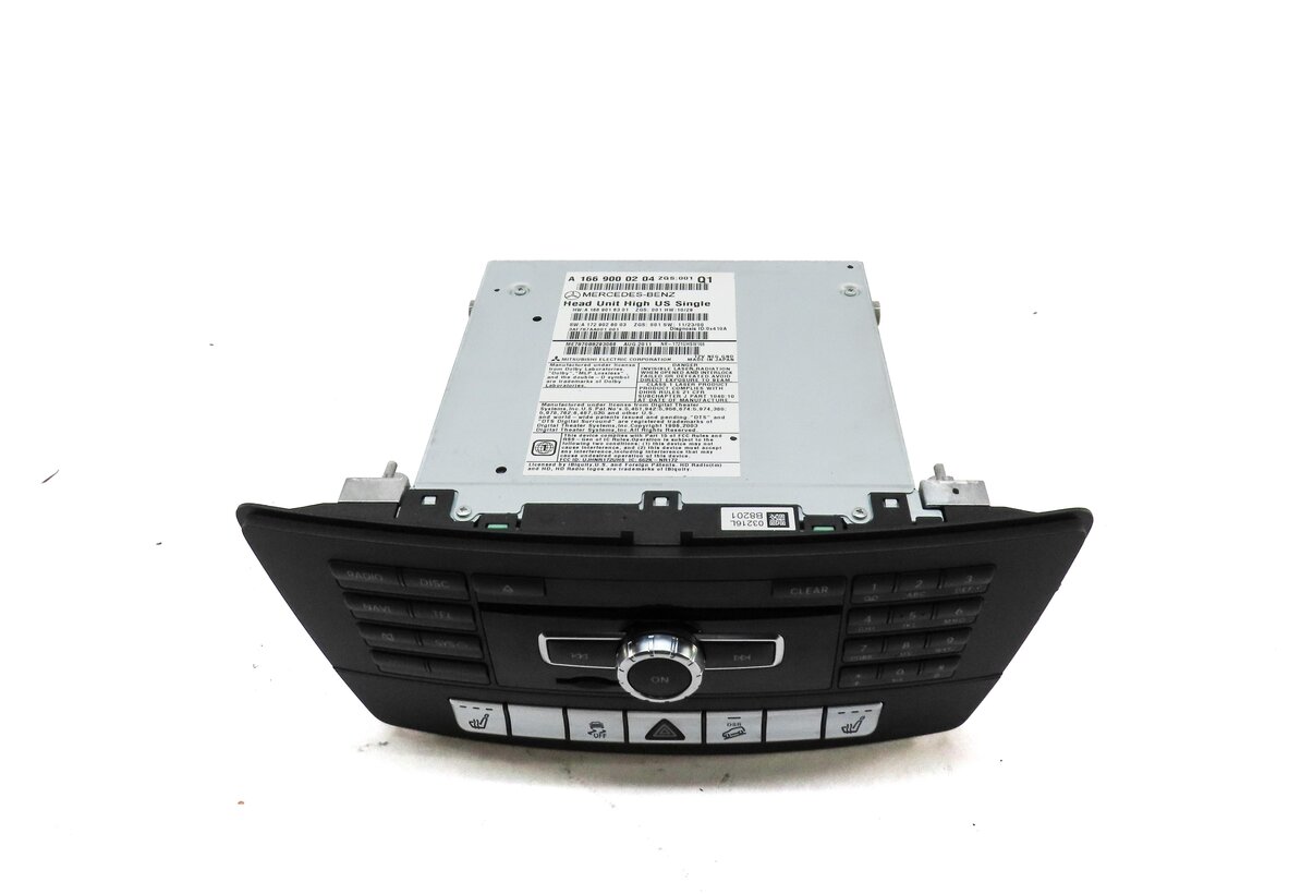 Thumbnail 4: 2012 MERCEDES ML350 ML550 ML63 AMG (W166) RADIO STEREO GPS NAVIGATION RECEIVER