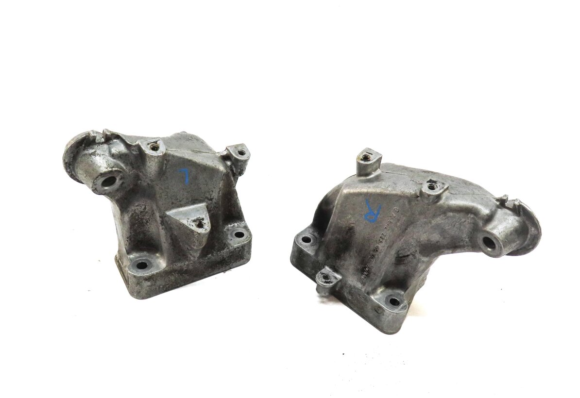 Thumbnail 2: 2012 MERCEDES ML350 W166 3.0L DIESEL OM642 ENGINE LEFT RIGHT MOUNT BRACKET SET 2