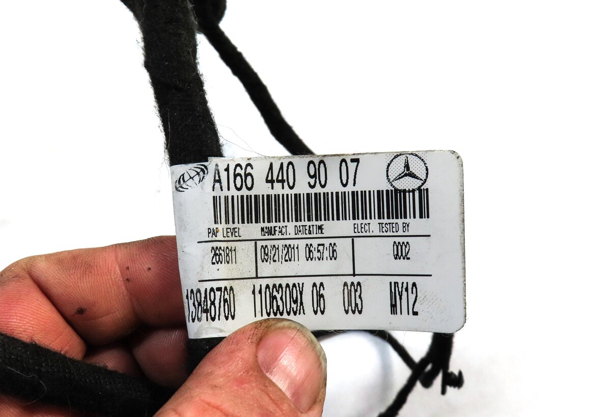 Thumbnail 10: 2012 MERCEDES ML350 (W166) FRONT LEFT DRIVER UPPER HEATED SEAT CUSHION (GRAY)