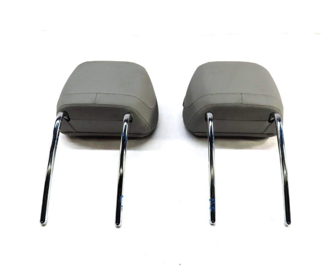 Thumbnail 5: 12-13 ML GL CLASS W166 X166 FRONT LEFT DRIVER RIGHT PASSENGER SEAT HEADREST GRAY