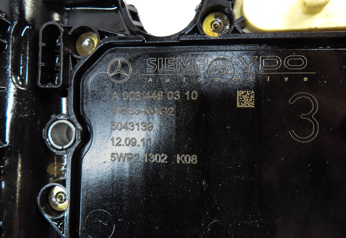 Thumbnail 5: 12-13 GL350 ML350 (W166 X166) DIESEL TRANSMISSION VALVE BODY CONDUCTOR PLATE