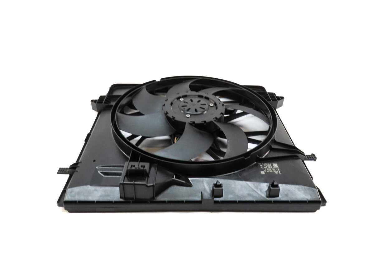 Thumbnail 3: 12-19 MERCEDES GL GLE GLS ML (W166 X166) 600 WATT RADIATOR COOLING FAN ASSEMBLY