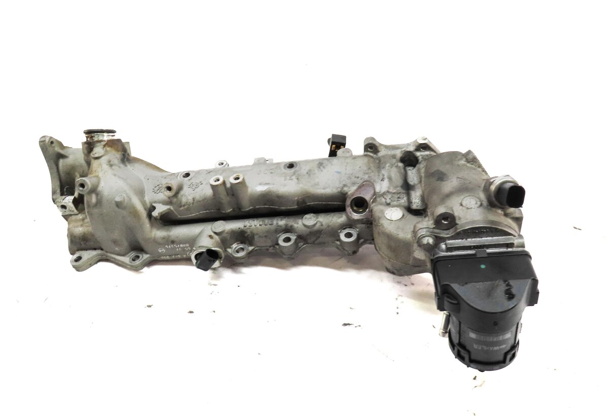 Thumbnail 2: 12-15 MERCEDES GL350 ML350 S350 (W166 X166 W221) DIESEL - LEFT INTAKE MANIFOLD