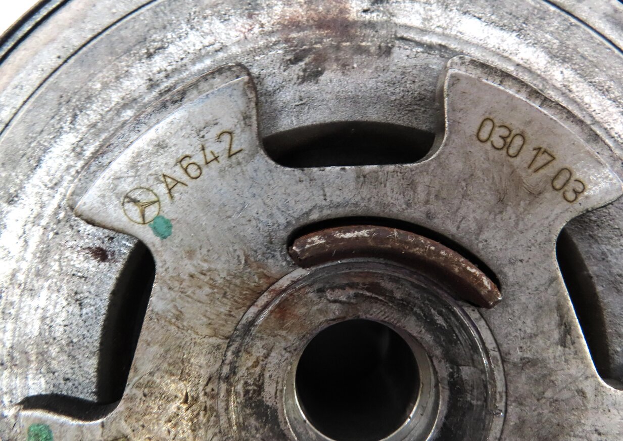 Thumbnail 10: 12-16 MERCEDES GL350 GLE350D GLS350D ML350 (W166 X166) DIESEL HARMONIC BALANCER