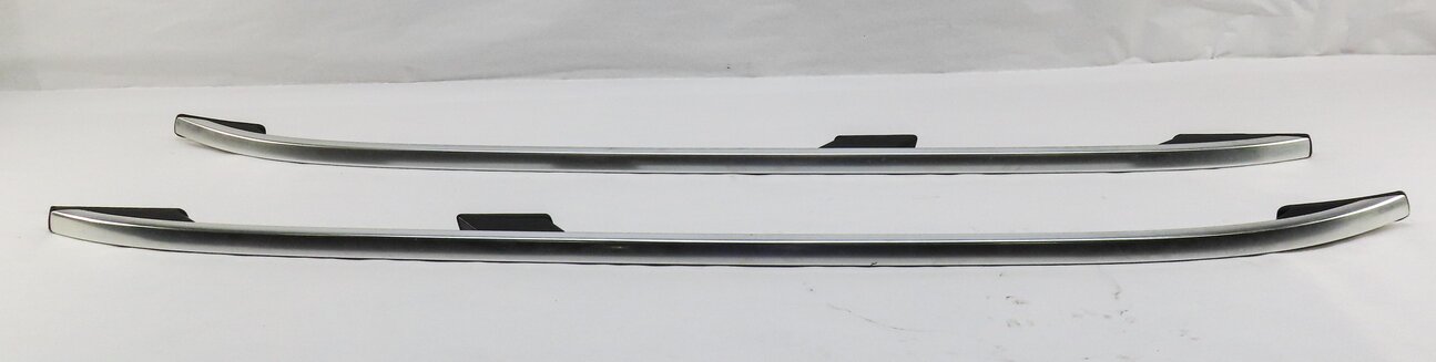 2012 MERCEDES ML350 (W166) TOP LEFT & RIGHT ROOF RACK RAIL SET 2 (SILVER)