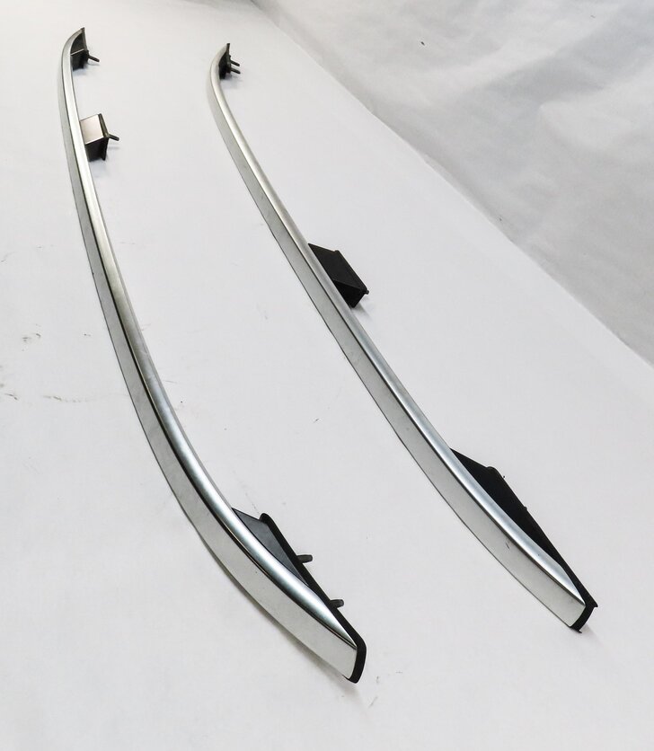 Thumbnail 3: 2012 MERCEDES ML350 (W166) TOP LEFT & RIGHT ROOF RACK RAIL SET 2 (SILVER)